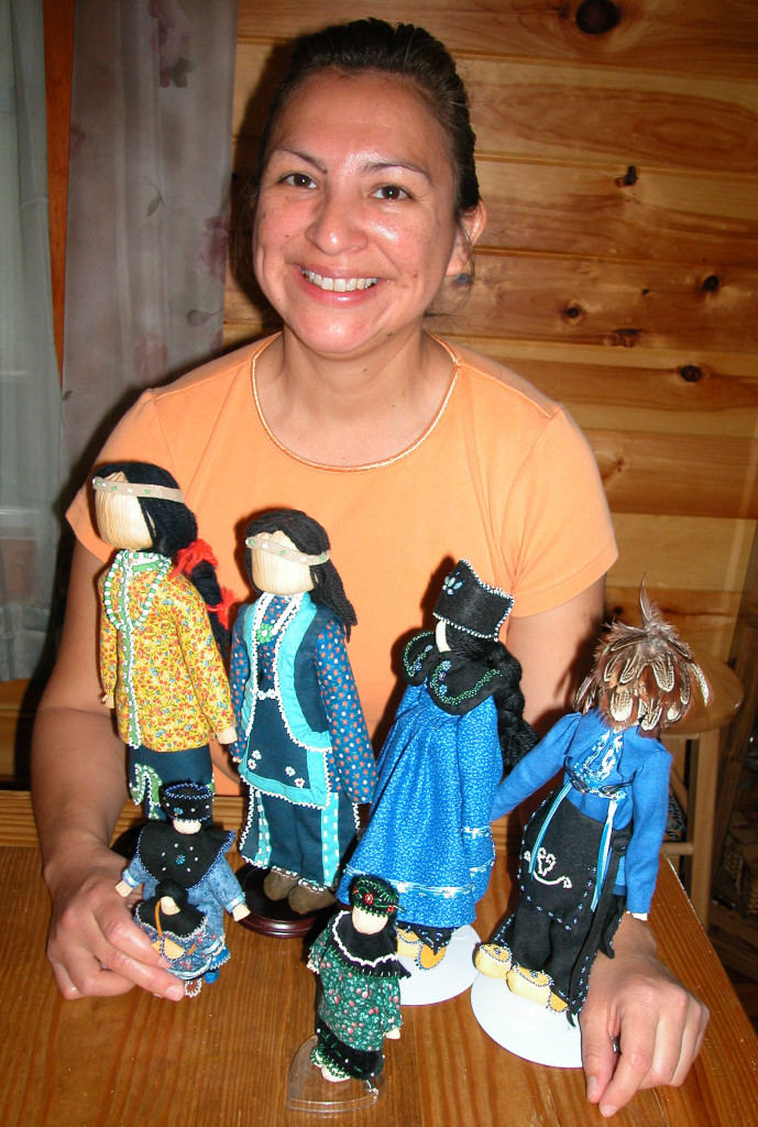 Penny Minner, Native American Basketweave, Cornhusk doll maker